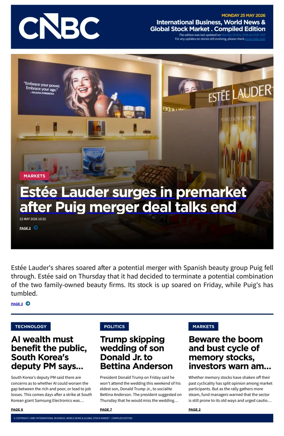 Cover of CNBC