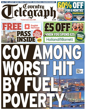 Cover of Coventry Telegraph