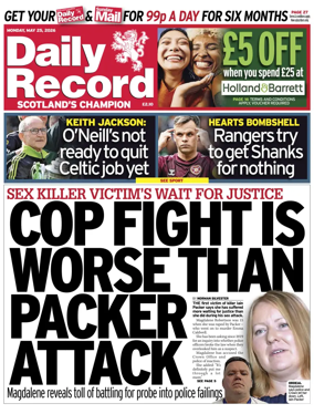 Cover of Daily Record