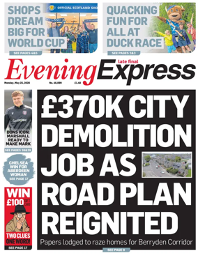 Cover of Evening Express