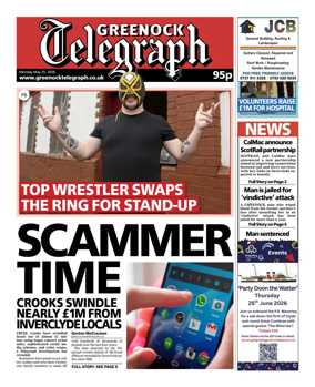 Cover of Greenock Telegraph
