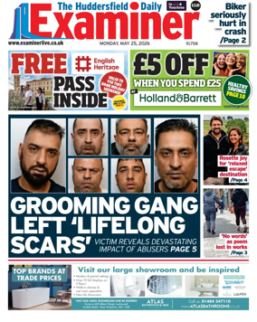 Cover of Huddersfield Daily Examiner