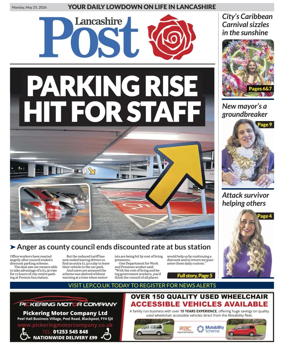 Cover of Lancashire Evening Post