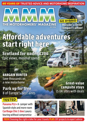 Cover of MMM The Motorhomers' Magazine