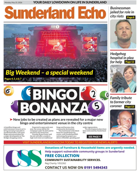 Cover of Sunderland Echo