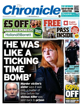 Cover of The Chronicle (South Tyneside and Durham)