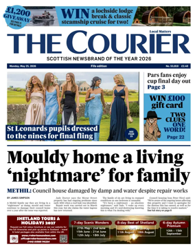 Cover of The Courier & Advertiser (Fife Edition)