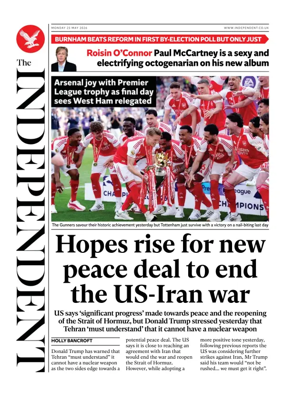 Cover of The Independent