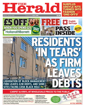 Cover of The Plymouth Herald