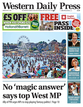 Cover of Western Daily Press