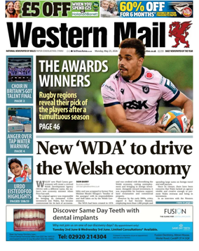 Cover of Western Mail