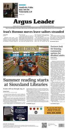 Cover of Argus Leader
