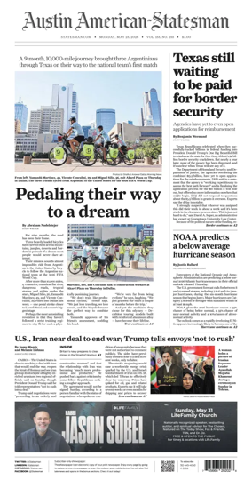 Cover of Austin American-Statesman