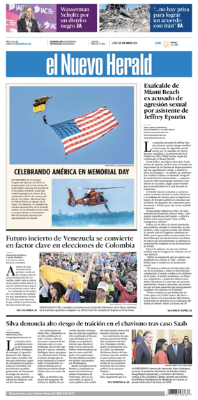 Cover of El Nuevo Herald