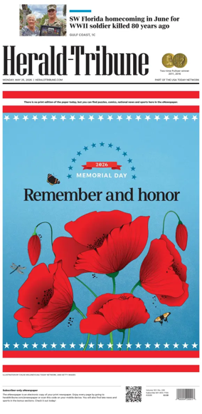 Cover of Herald-Tribune