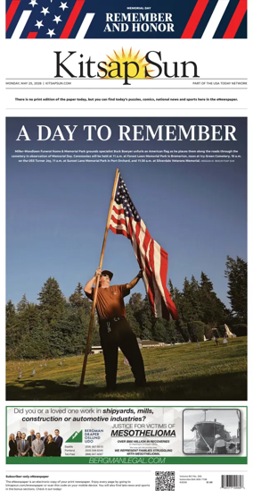 Cover of Kitsap Sun