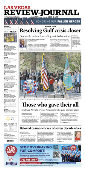 Cover of Las Vegas Review-Journal