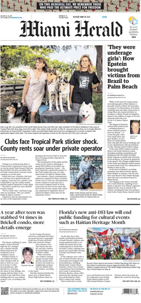 Cover of Miami Herald