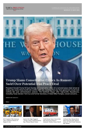 Cover of Tampa Free Press