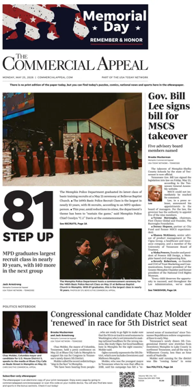 Cover of The Commercial Appeal