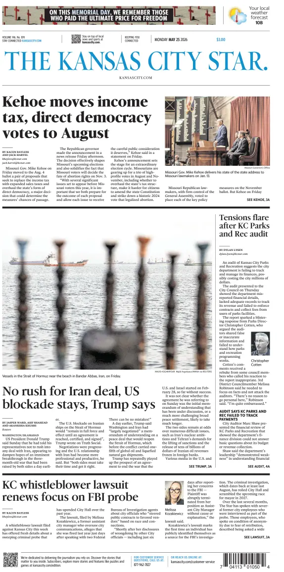 Cover of The Kansas City Star