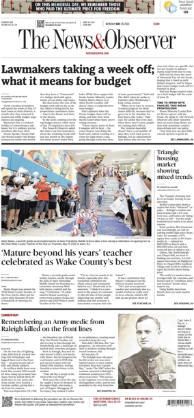 Cover of The News & Observer