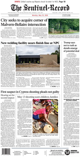 Cover of The Sentinel-Record