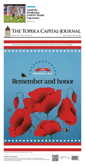 Cover of The Topeka Capital-Journal
