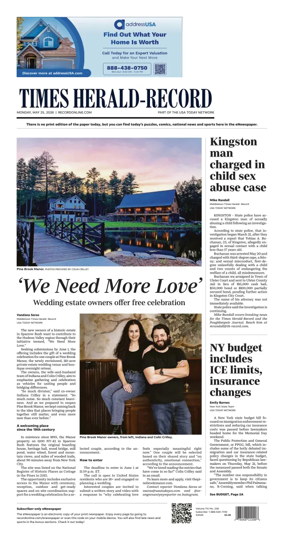 Cover of Times Herald-Record