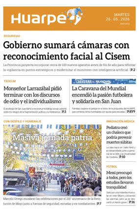 Cover of Diario Huarpe