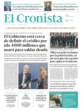 Cover of El Cronista