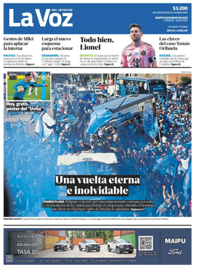 Cover of La Voz del Interior