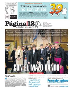 Cover of Pagina 12