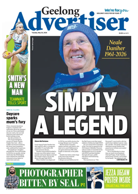 Cover of Geelong Advertiser