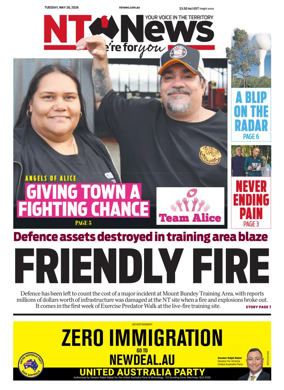 Cover of NT News