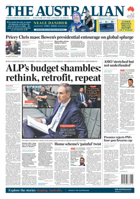 Cover of The Australian