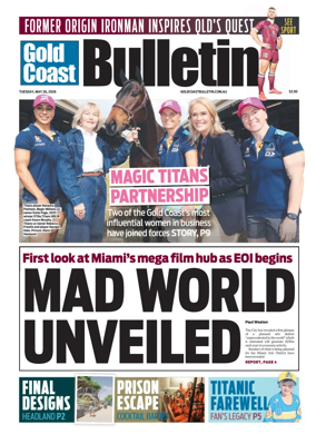 Cover of The Gold Coast Bulletin