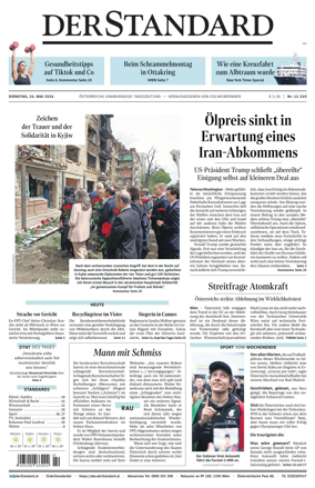 Cover of Der Standard