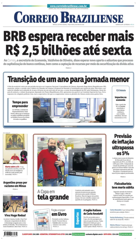 Cover of Correio Braziliense