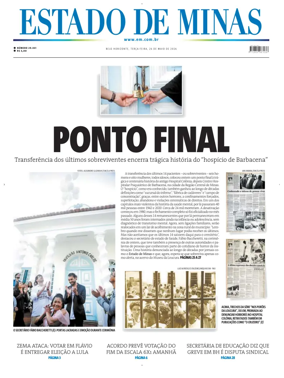 Cover of Estado de Minas (Brazil)