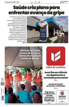 Cover of Folha de Londrina