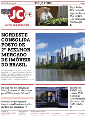 Cover of Jornal do Commercio