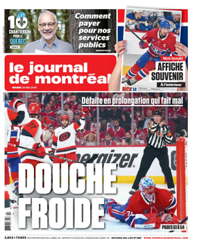 Cover of Le Journal de Montreal