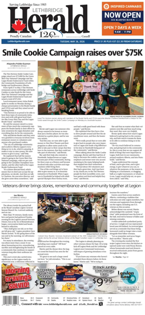 Cover of Lethbridge Herald