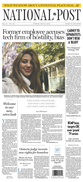 Cover of National Post - (Latest Edition)