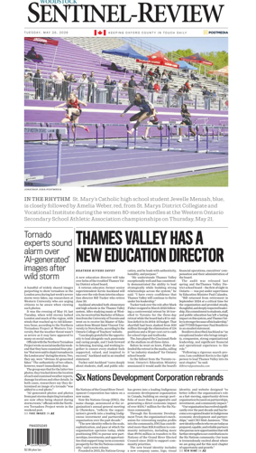 Cover of Sentinel-Review (Woodstock)