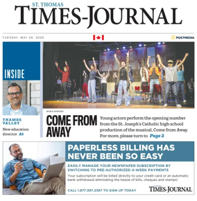 Cover of St. Thomas Times-Journal