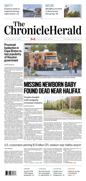 Cover of The Chronicle Herald (Metro)