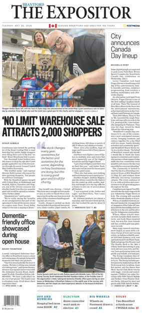Cover of The Expositor (Brantford)