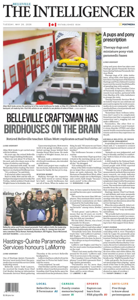 Cover of The Intelligencer (Belleville)